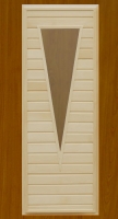 Дверь деревянная со стеклом 2 (шт)