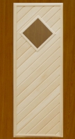 Дверь деревянная со стеклом 4 (шт)