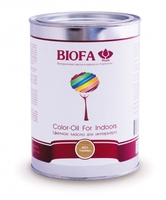 Серебро. Цветное масло для интерьера (BIOFA Color-Oil For Indoors) (банка)